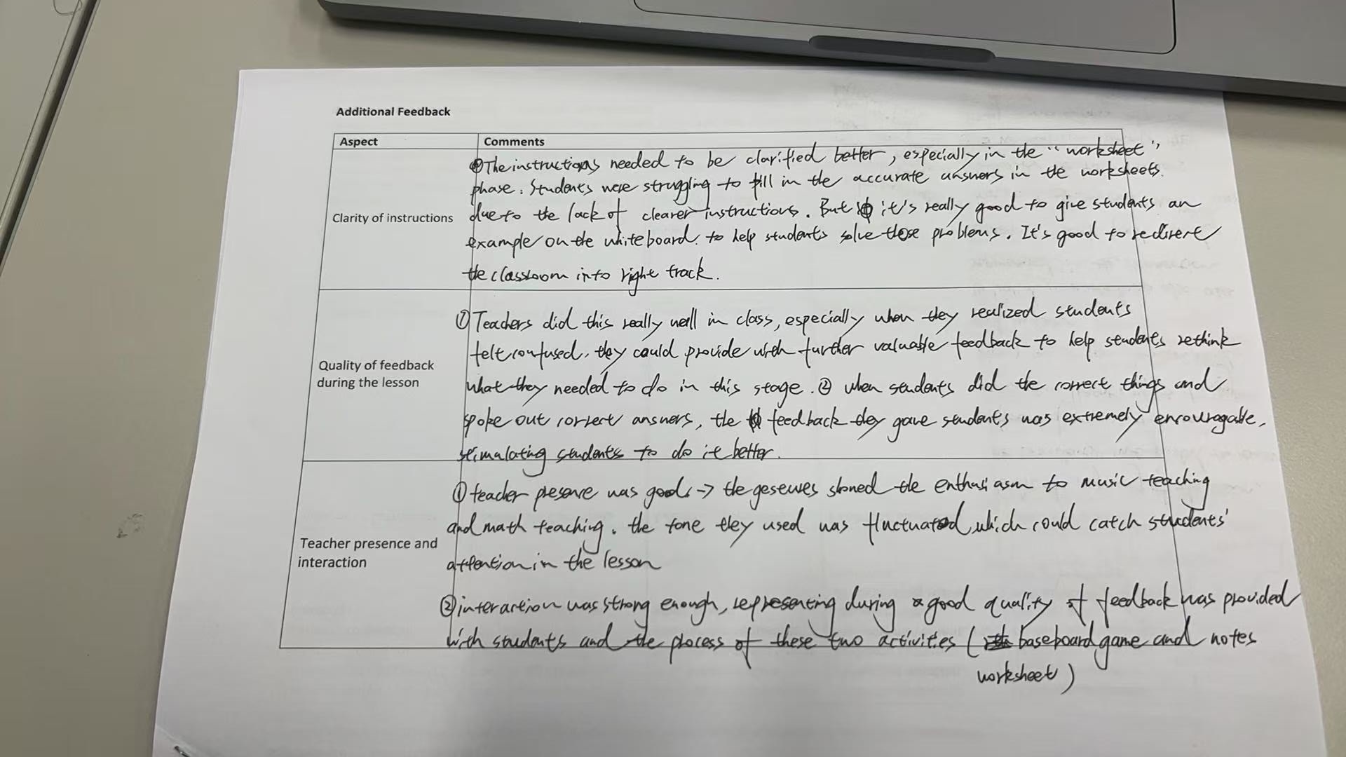 Feedback 1 – page 4