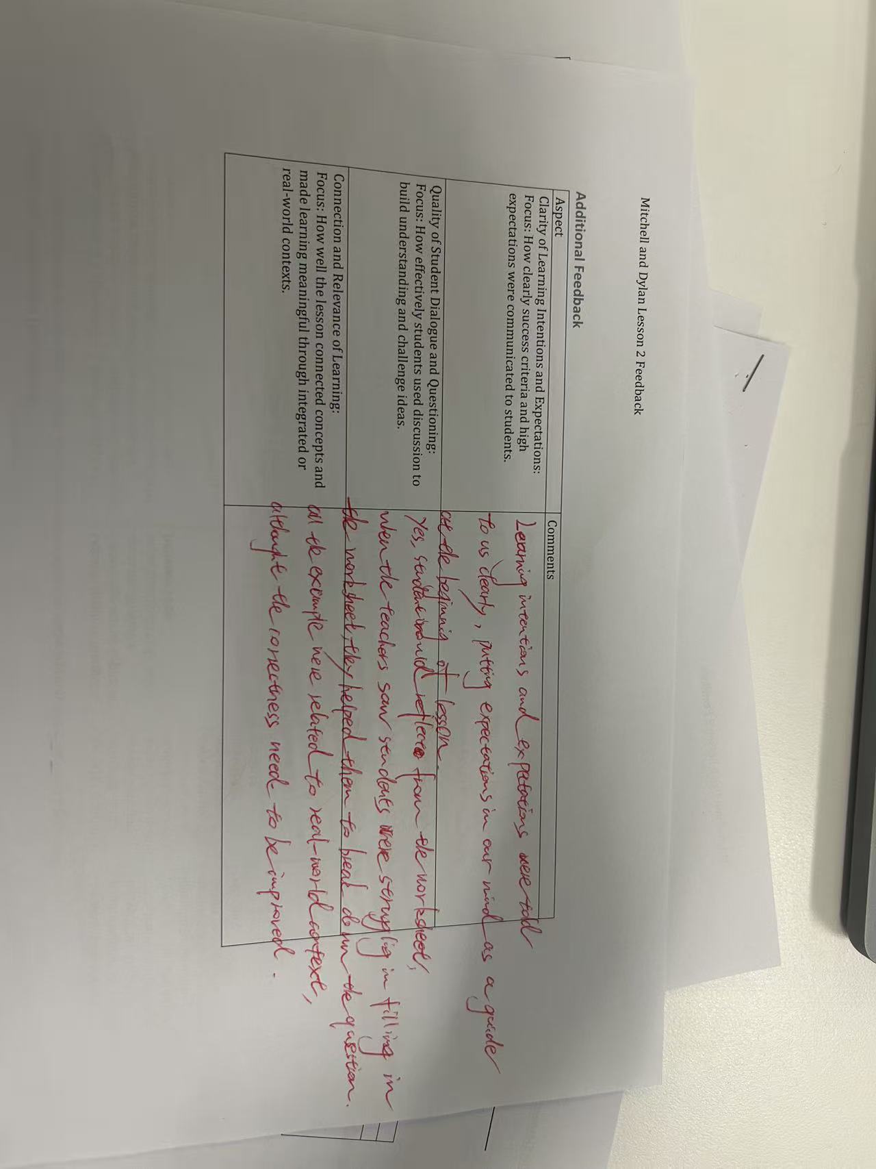 Feedback 4 – page 1