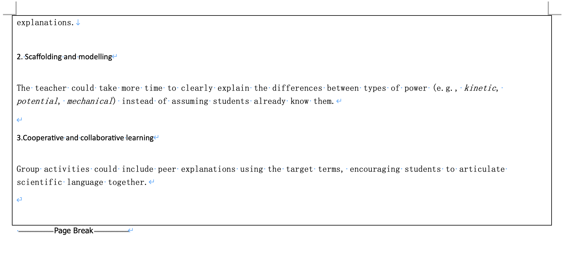 Feedback 5 – page 3